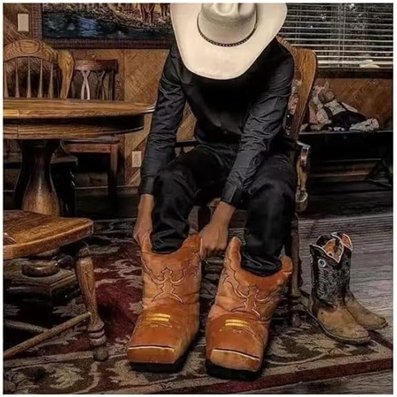 🥾The House Slipper Boots Cowboy Boots