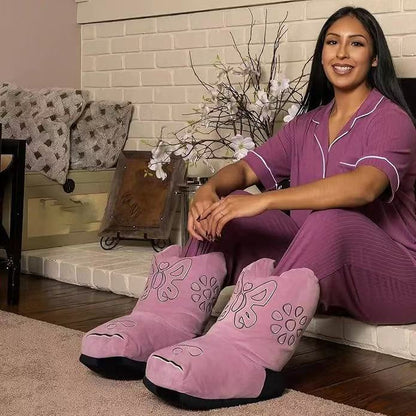 🥾The House Slipper Boots Cowboy Boots
