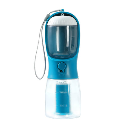🐶🐕️Dog Water Bottle with Food Container & Poop Bag Holder