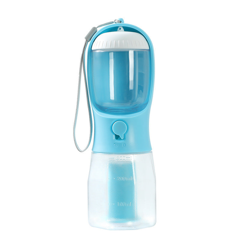 🐶🐕️Dog Water Bottle with Food Container & Poop Bag Holder