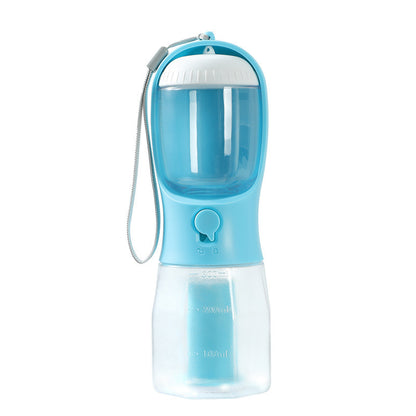 🐶🐕️Dog Water Bottle with Food Container & Poop Bag Holder