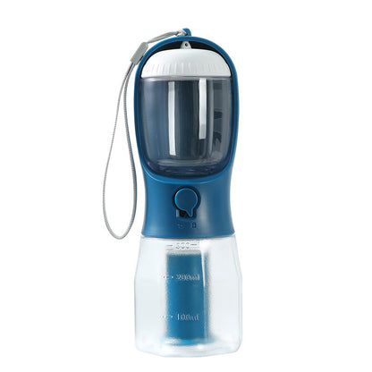 🐶🐕️Dog Water Bottle with Food Container & Poop Bag Holder