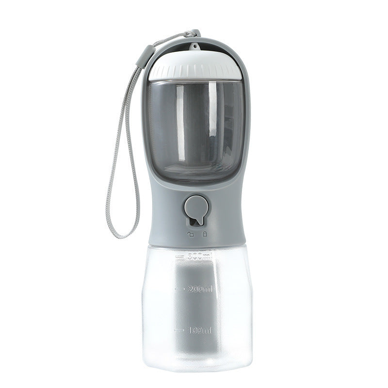 🐶🐕️Dog Water Bottle with Food Container & Poop Bag Holder