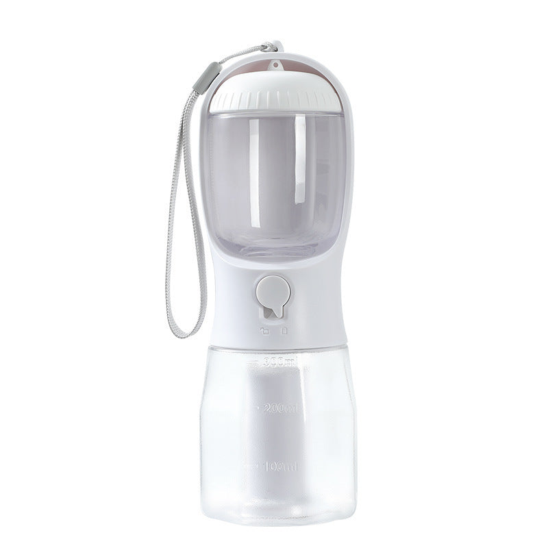 🐶🐕️Dog Water Bottle with Food Container & Poop Bag Holder