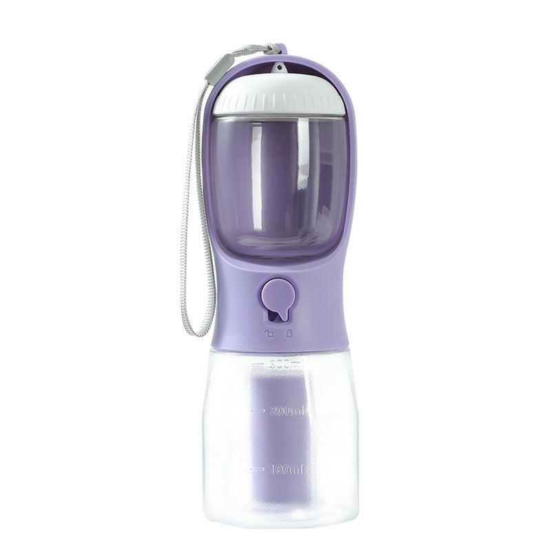 🐶🐕️Dog Water Bottle with Food Container & Poop Bag Holder