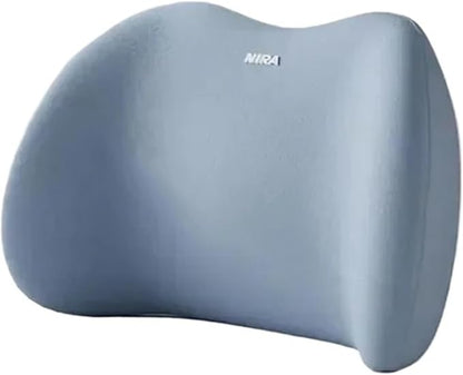 🚗💺Lumbar Support Pillow for Office Chair and Car Seat, Ergonomic Memory Foam Back Cushion with Adjustable Straps