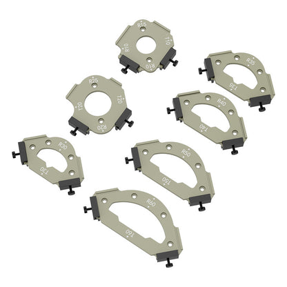 🛠️Radius Jig Router Templates for Routers Table Corner Woodworking Trimming Tool