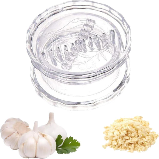 3 pcs Transparent Manual Garlic Twist for Garlic, Onion, Ginger, Herbs, Nuts