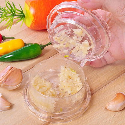 3 pcs Transparent Manual Garlic Twist for Garlic, Onion, Ginger, Herbs, Nuts