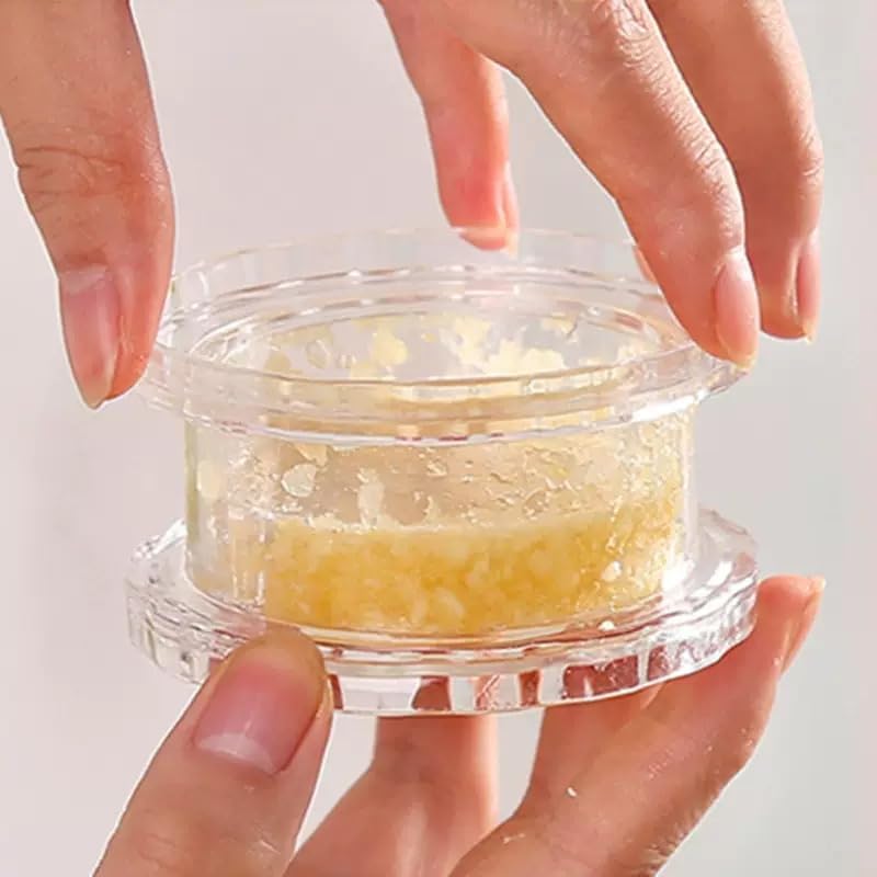 3 pcs Transparent Manual Garlic Twist for Garlic, Onion, Ginger, Herbs, Nuts