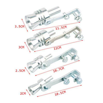 🚗3 pcs car turbocharged exhaust pipe sound generator