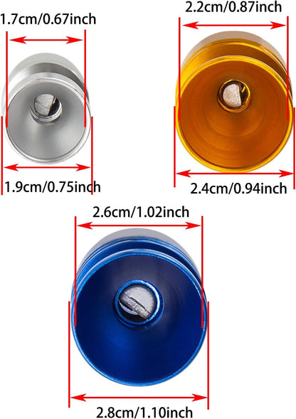 🚗3 pcs car turbocharged exhaust pipe sound generator