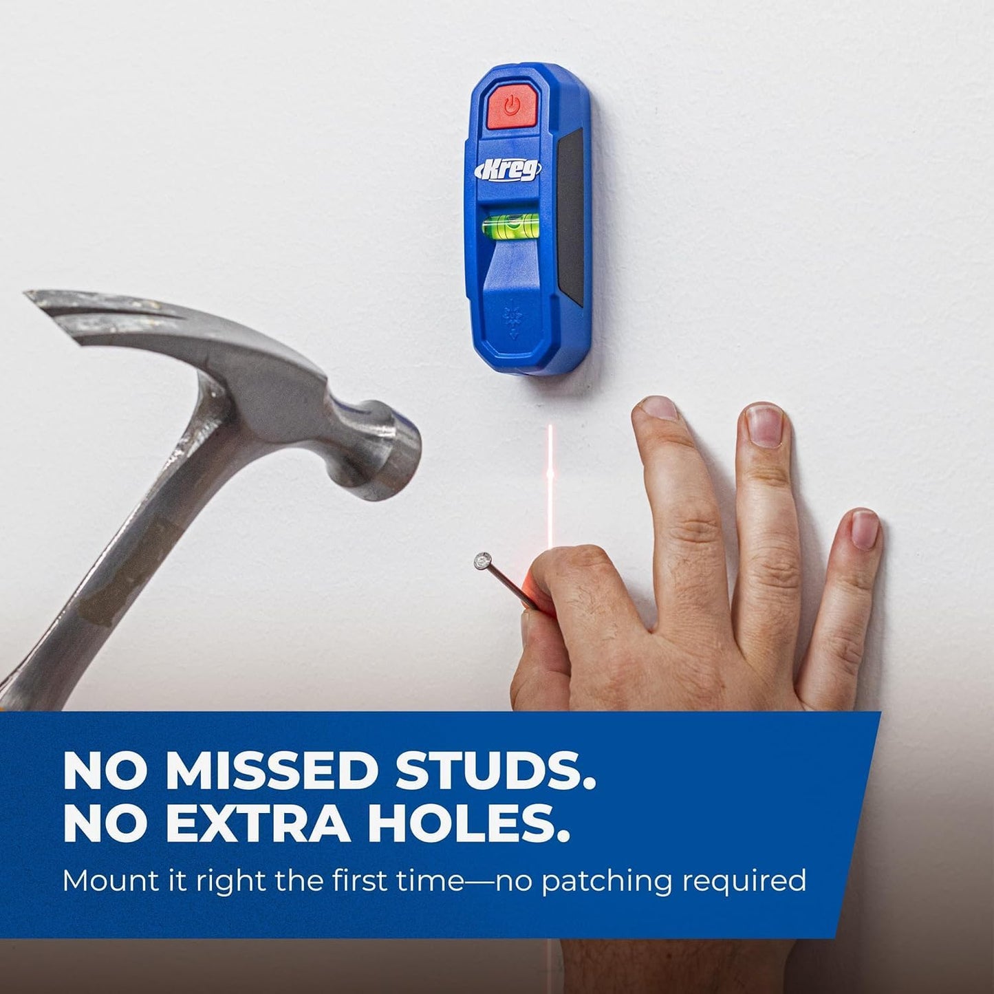 🛠️🛠️Magnetic Stud Finder with Laser-Mark and Precise Stud Magnet