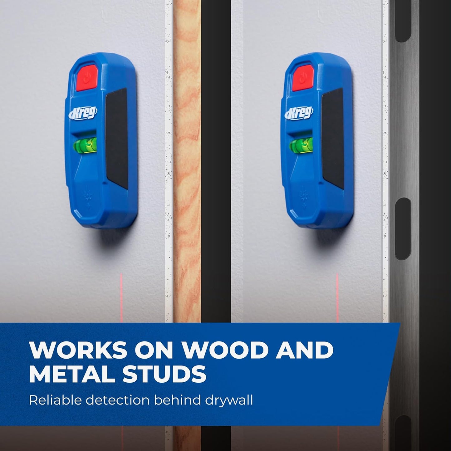 🛠️🛠️Magnetic Stud Finder with Laser-Mark and Precise Stud Magnet