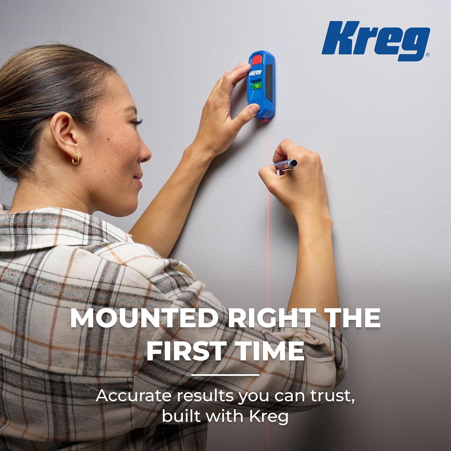 🛠️🛠️Magnetic Stud Finder with Laser-Mark and Precise Stud Magnet