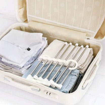 ✨️✨️Hanging Type Non-Pleated Pants Rack,  Creative Shape Saves 5 Times Space(2nd Half Price)