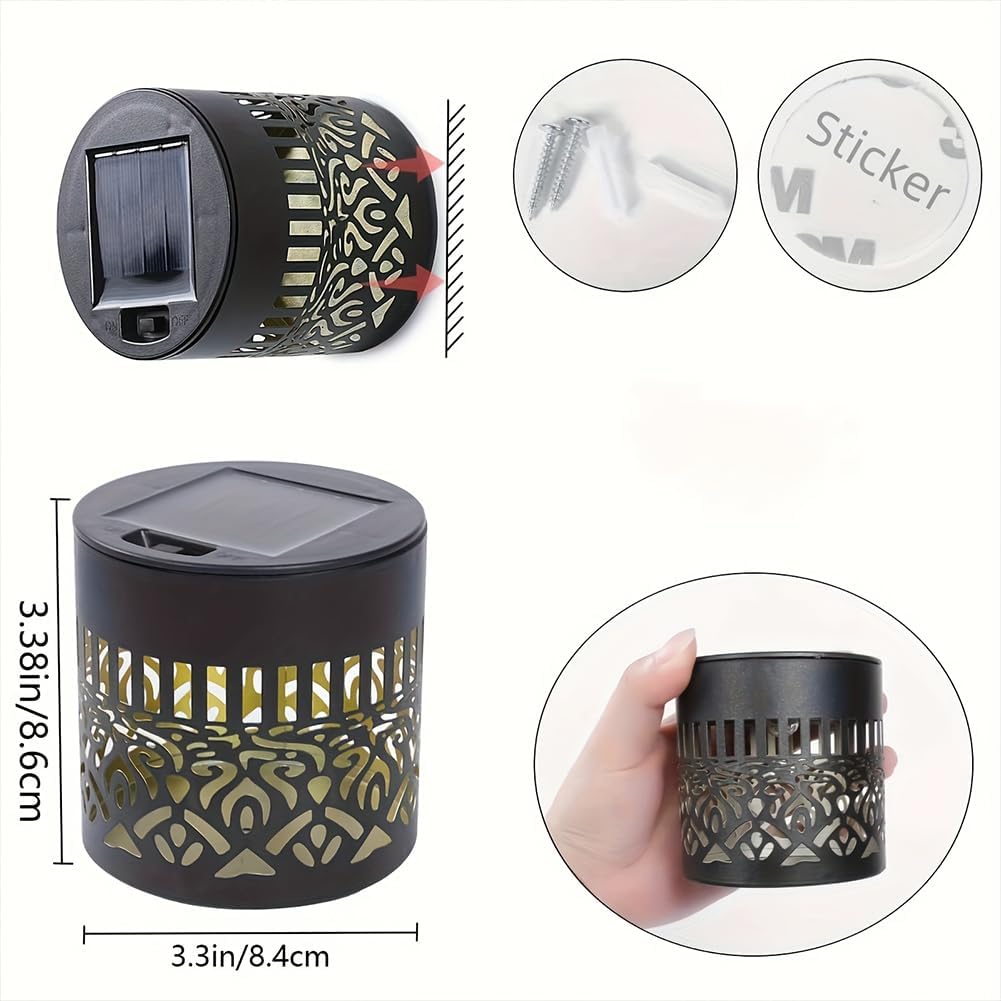 ✨️Solar Fence Lights Waterproof with Metal  Outdoor