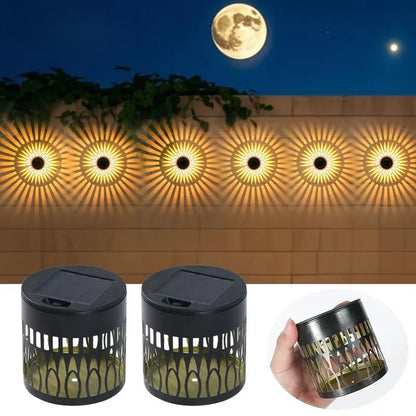 ✨️Solar Fence Lights Waterproof with Metal  Outdoor
