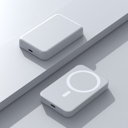 📱🚀5000mAh Magnetic Power Bank for iPhone 12–17 Series, Works Best with MagSafe Case or No Case