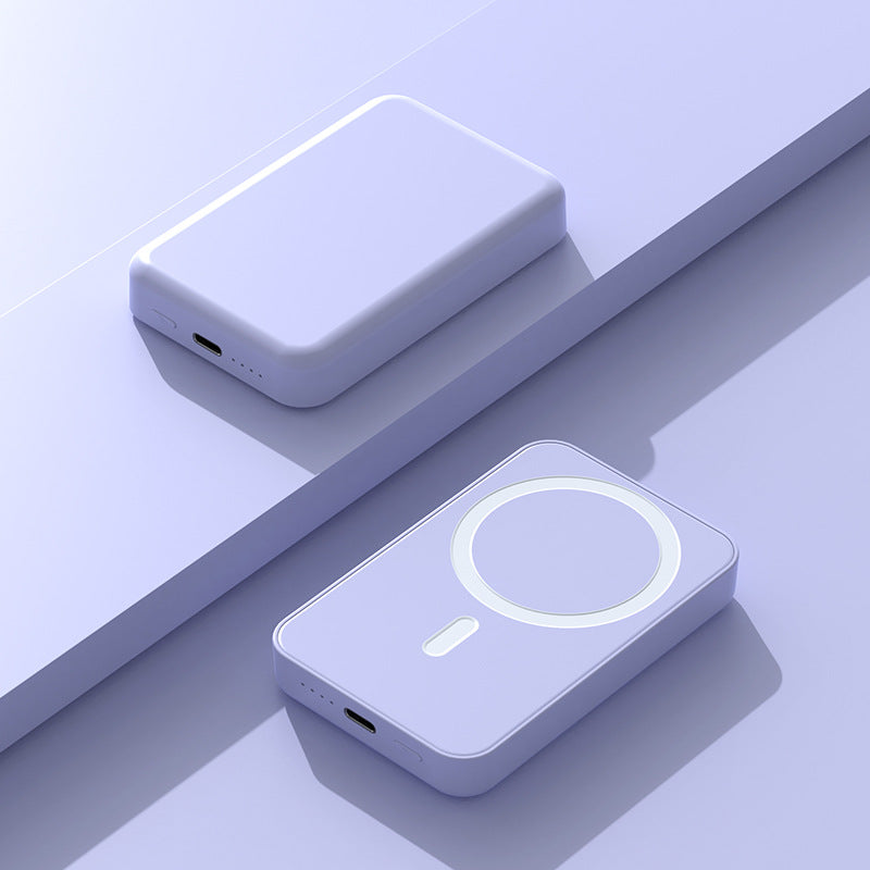 📱🚀5000mAh Magnetic Power Bank for iPhone 12–17 Series, Works Best with MagSafe Case or No Case