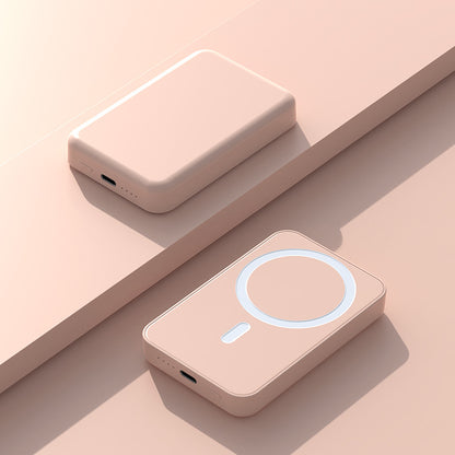 📱🚀5000mAh Magnetic Power Bank for iPhone 12–17 Series, Works Best with MagSafe Case or No Case