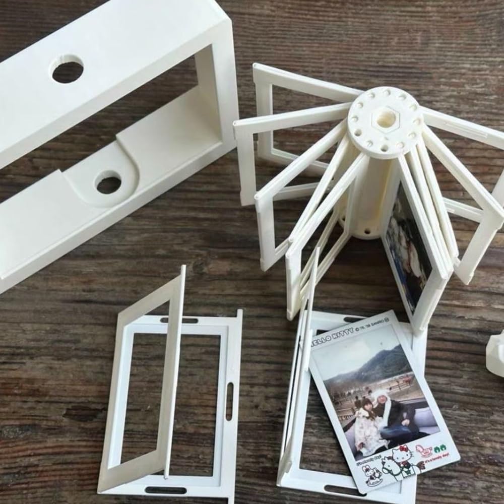 2PCS Reversible 3-Inch Mini Photo Frames for 3-Inch Instant Film