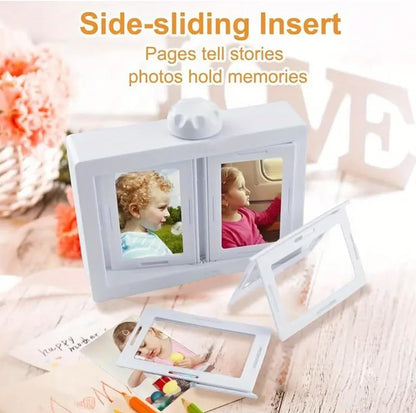 2PCS Reversible 3-Inch Mini Photo Frames for 3-Inch Instant Film