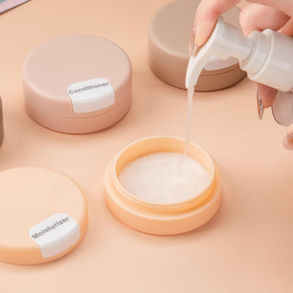 ✨️4PCS Travel Containers for Toiletries, Magnetic Travel Containers