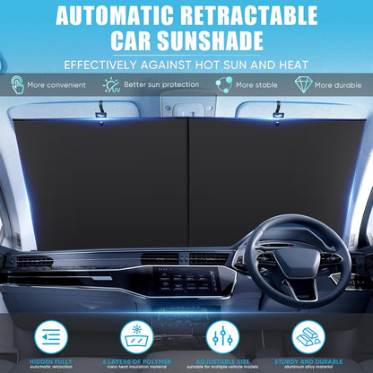 ☀️Automatic Retractable Car Sunshade