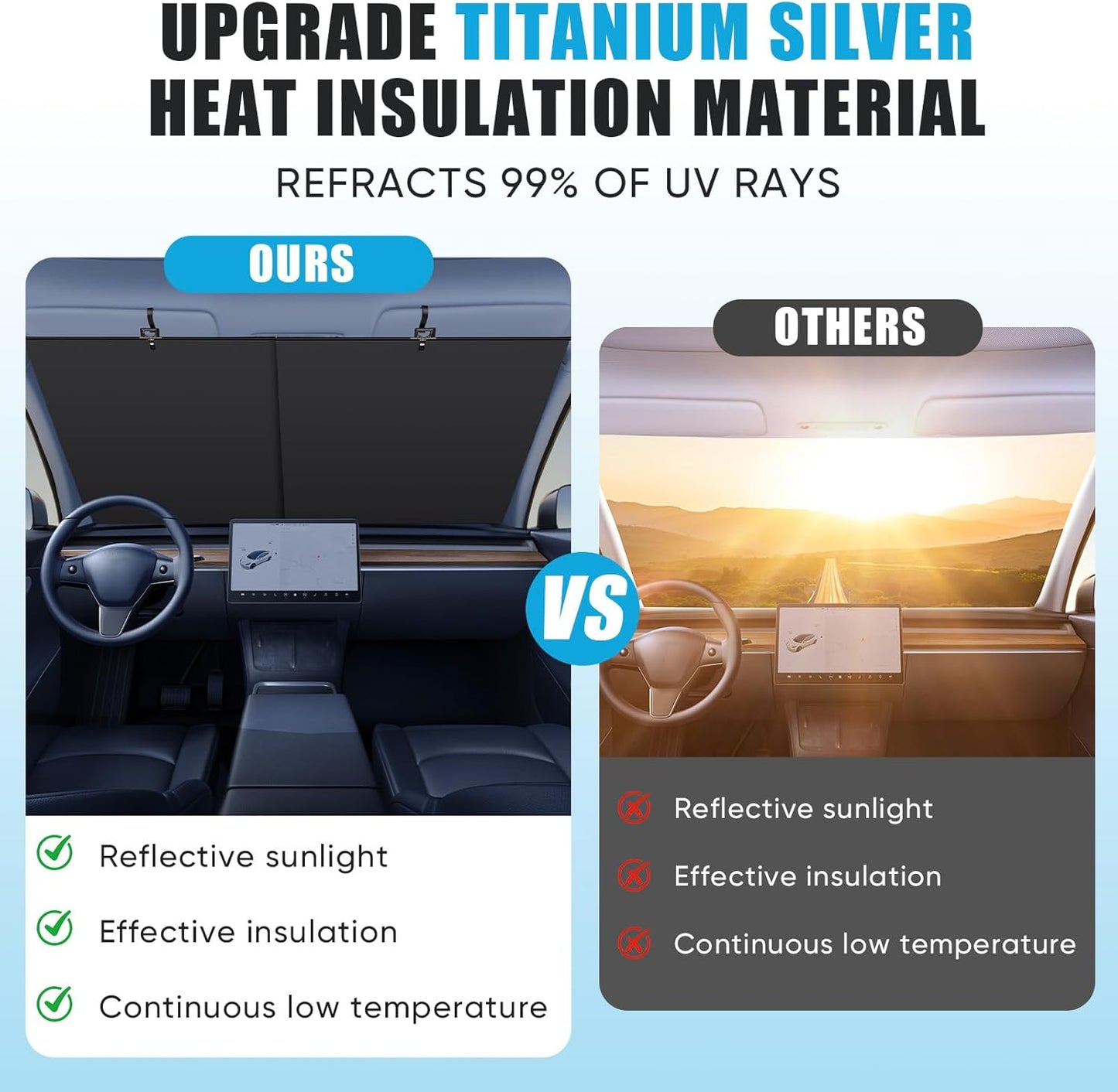 ☀️Automatic Retractable Car Sunshade