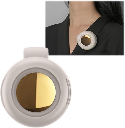 🍃Portable Silent Mini Bladeless Electric Fan, Clip on Fan for Shirt and Waist, 3 Speeds Suspended Waist Fans