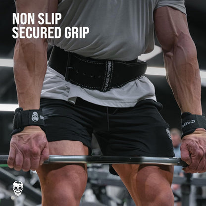 💪🏋Weight Lifting Hooks (Pair) For Deadlifts, Pull Ups, Shrugs - Gym Gloves For Men and Women