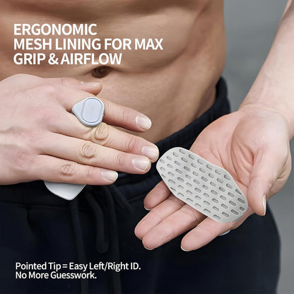 Anti-Slip Weight Lifting Gloves for Men & Women, Ergonomic Silicone Palm Workout Grips(1 pair)