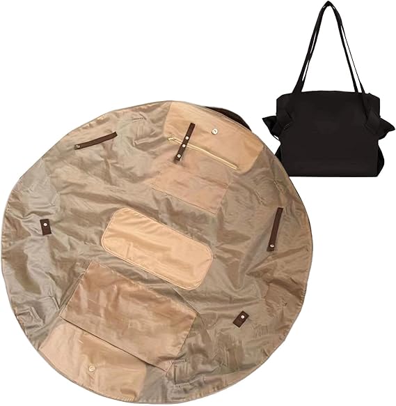 🏕️👜Reusable Grocery Bags – Foldable Travel Tote, Durable Lightweight Storage Bag