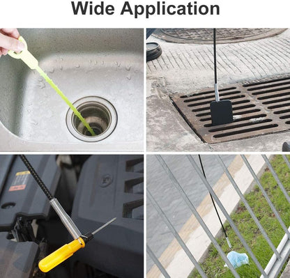 🛠️Flexible Grabber Claw Pick Up Reacher Tool (Drain Clog Remove Tool)