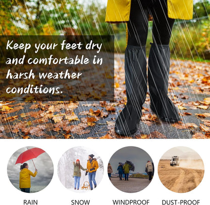 🔥🔥Waterproof Rain Boot Shoe Cover with Reflector