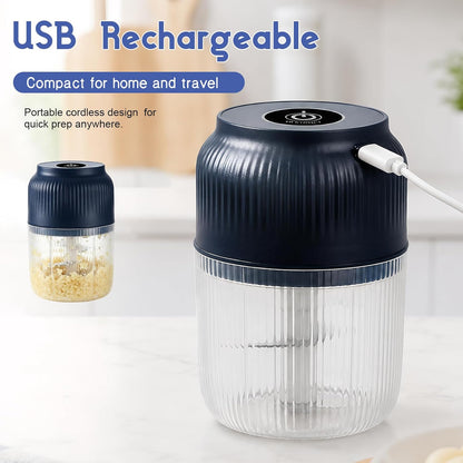 🔥2026 New Mini Food Processor & Food Chopper for Kitchen with 6 Stainless Steel Blades, Small Vegetable Chopper for Onion Salad