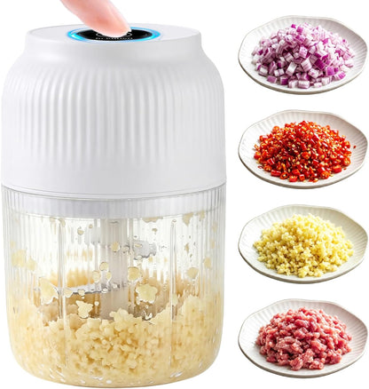🔥2026 New Mini Food Processor & Food Chopper for Kitchen with 6 Stainless Steel Blades, Small Vegetable Chopper for Onion Salad