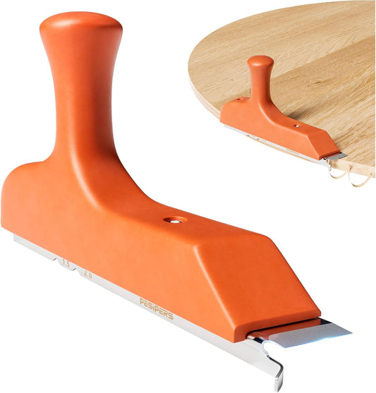 🛠️🛠️3-In-1 Woodworking Tool, Chamfered Surfaces,Edge Banding Trimmer With Sharp Stainless Steel Blades & Ergonomic Grip