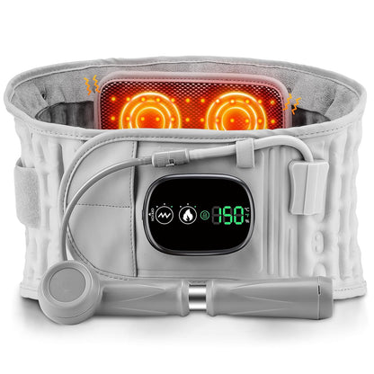 🔥🔥Decompression Back Belt with Red Light Heating and Massage