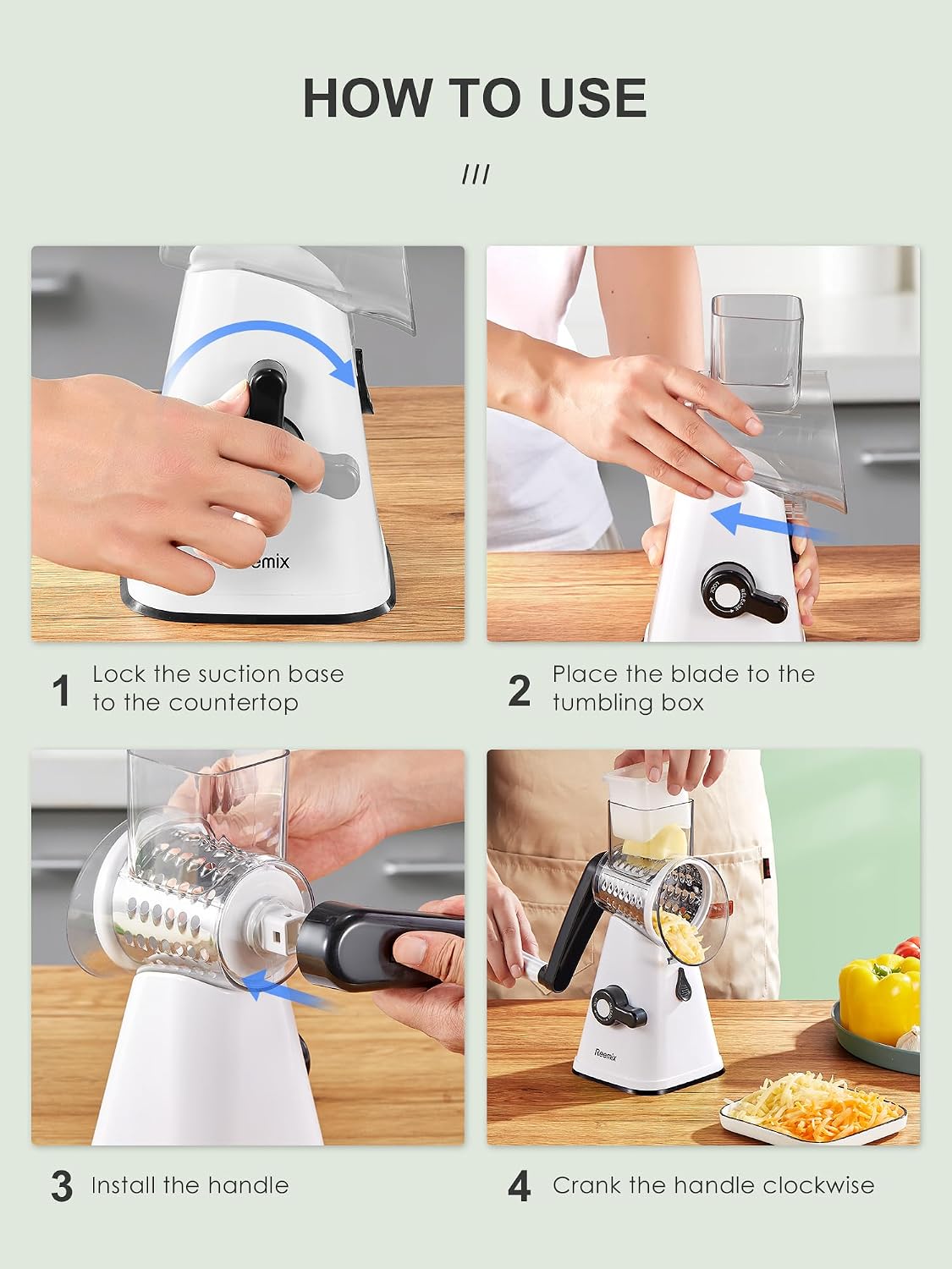 Cheese Grater with Handle