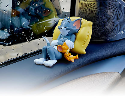 ✨️Tom & Jerry Cute Sleeping Car Interior Accessory
