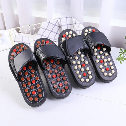 🔥Acupressure Slippers, Foot Massager Stone Acupuncture Sandals, Reduce Feet Neuropathy Pain Relief