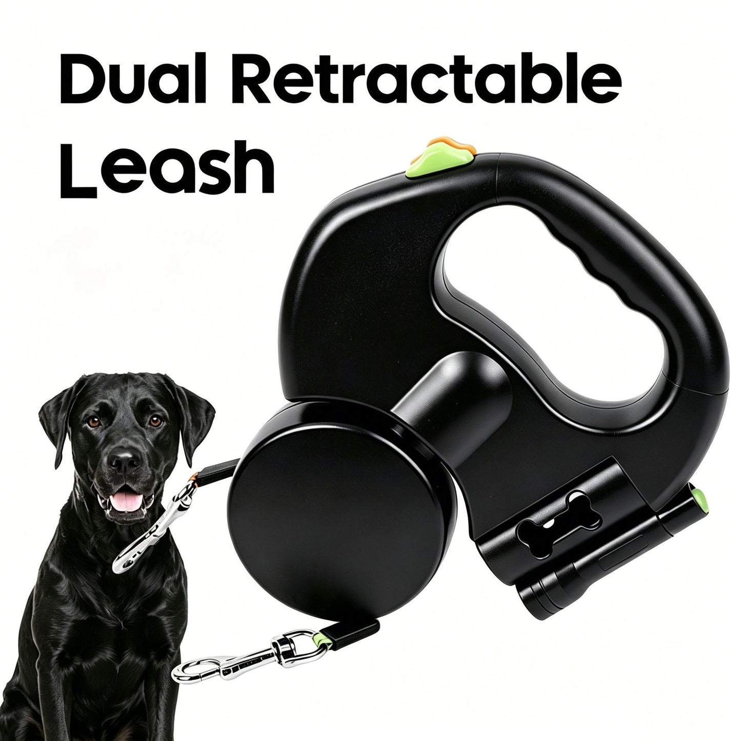 🐕️Multi-Functional Retractable Dog Leash for Tangle-Free 26FT Strong Nylon Tape