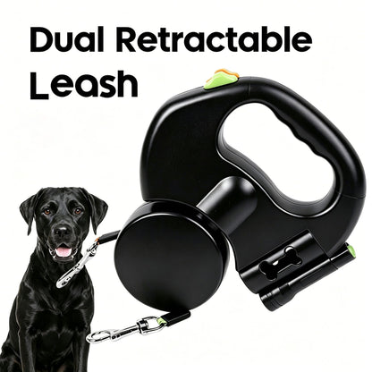 🐕️Multi-Functional Retractable Dog Leash for Tangle-Free 26FT Strong Nylon Tape