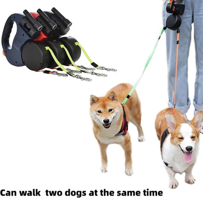 🐕️Multi-Functional Retractable Dog Leash for Tangle-Free 26FT Strong Nylon Tape