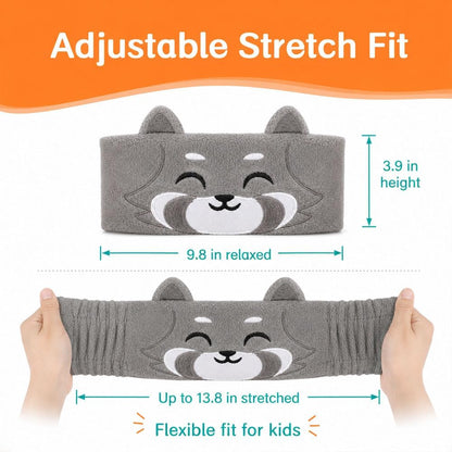 😴😴Kids Wireless Headphones, Fleece Headband for Children and Toddlers