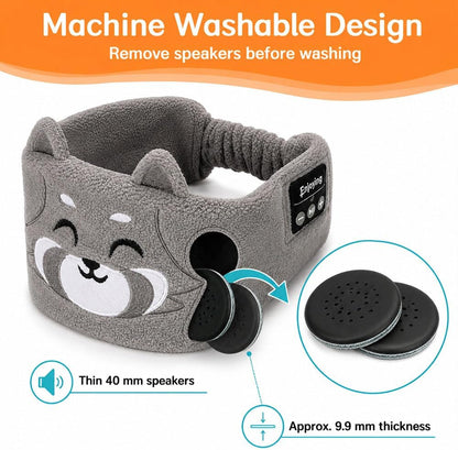 😴😴Kids Wireless Headphones, Fleece Headband for Children and Toddlers