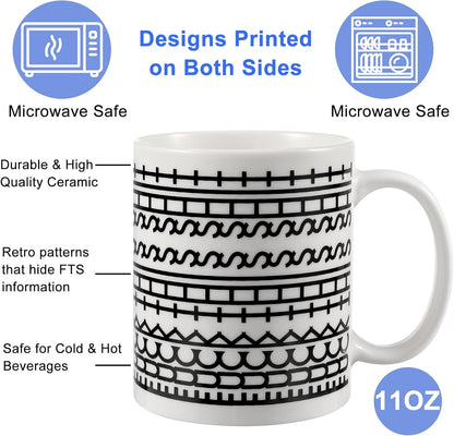 ☕️Hidden Message Ceramic Coffee Mug for Coffee Lover