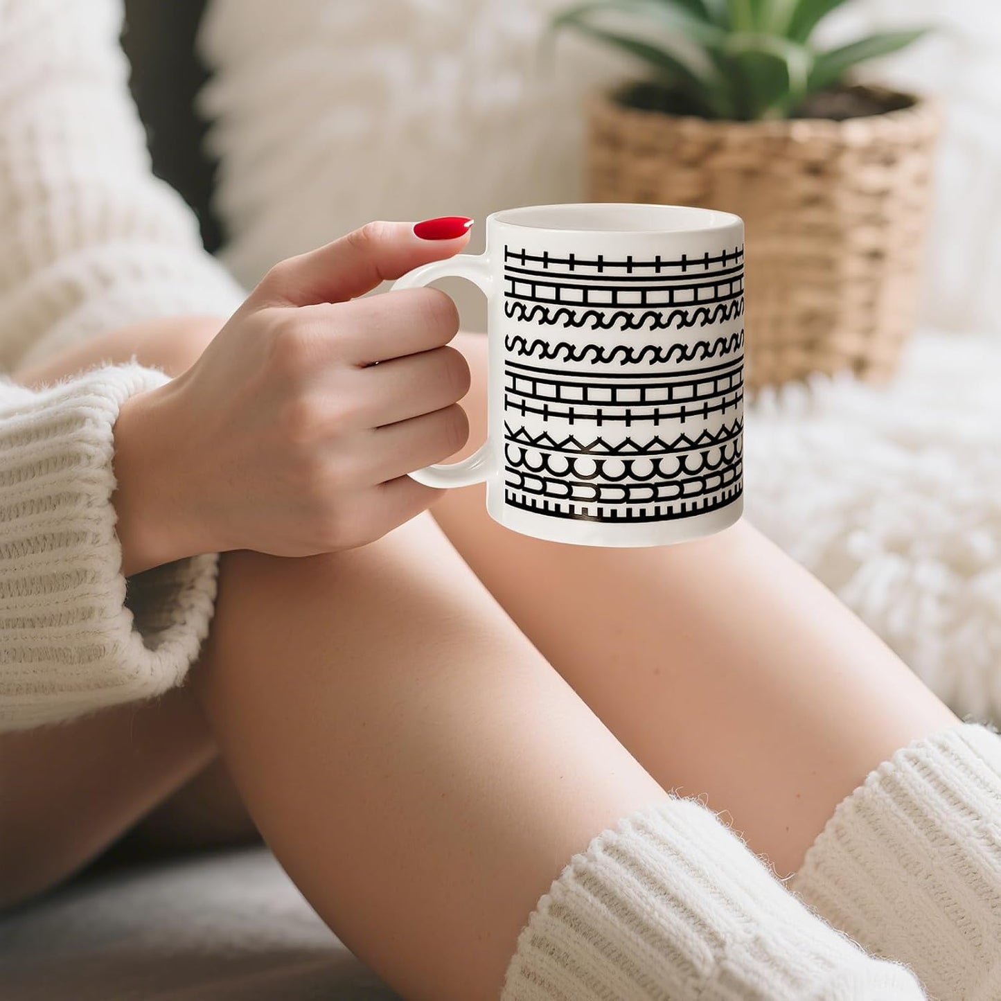 ☕️Hidden Message Ceramic Coffee Mug for Coffee Lover